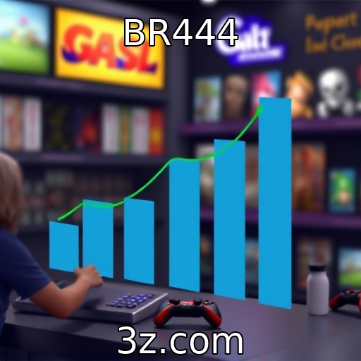 BR444 | Crescimento das vendas digitais no mercado de jogos